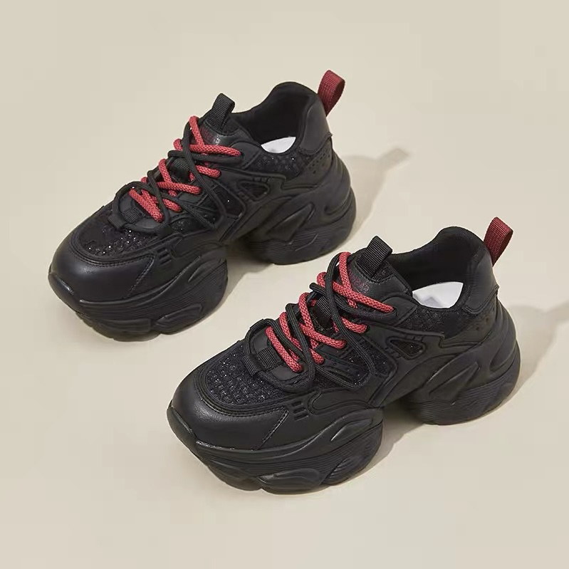 娜娜家2275-2新款时尚百搭厚底增高ins风老爹鞋