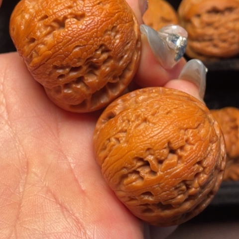 文玩核桃吊坠秦岭山脉核桃