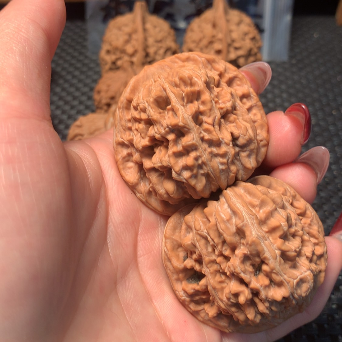 【闪购商品】文玩核桃吊坠四座楼