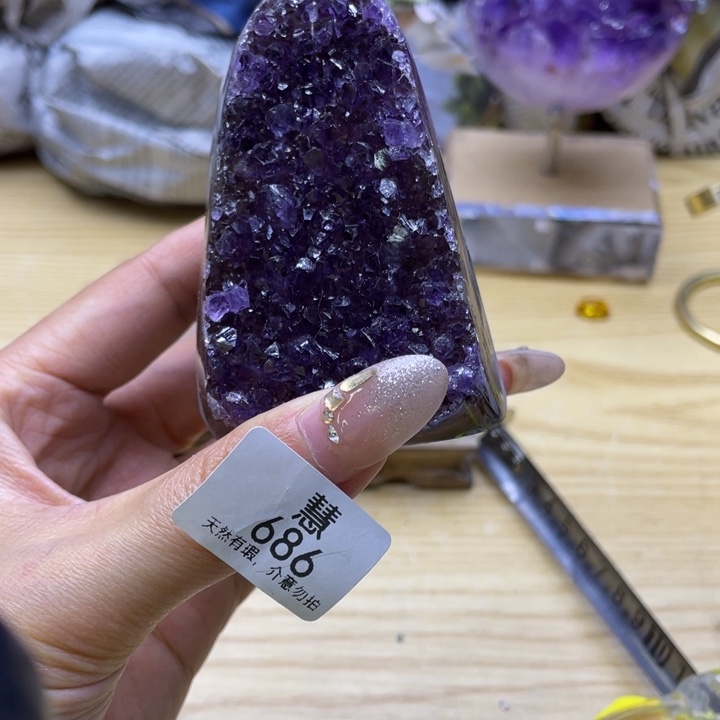 未镶嵌紫晶大型摆件（非配饰）