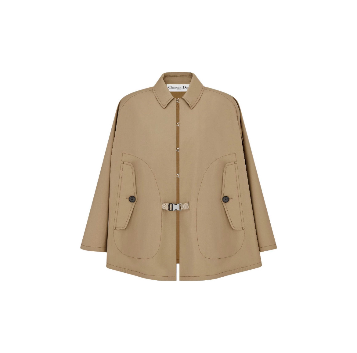 95新 DIOR/迪奥 CZF0511/DIOR/迪奥/翻领斗篷/尺码XS