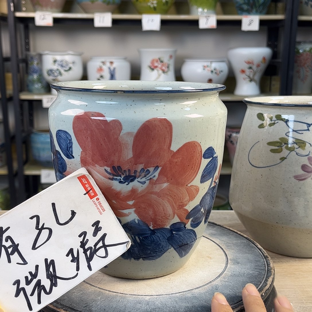 罐1xc景德镇陶瓷花盆