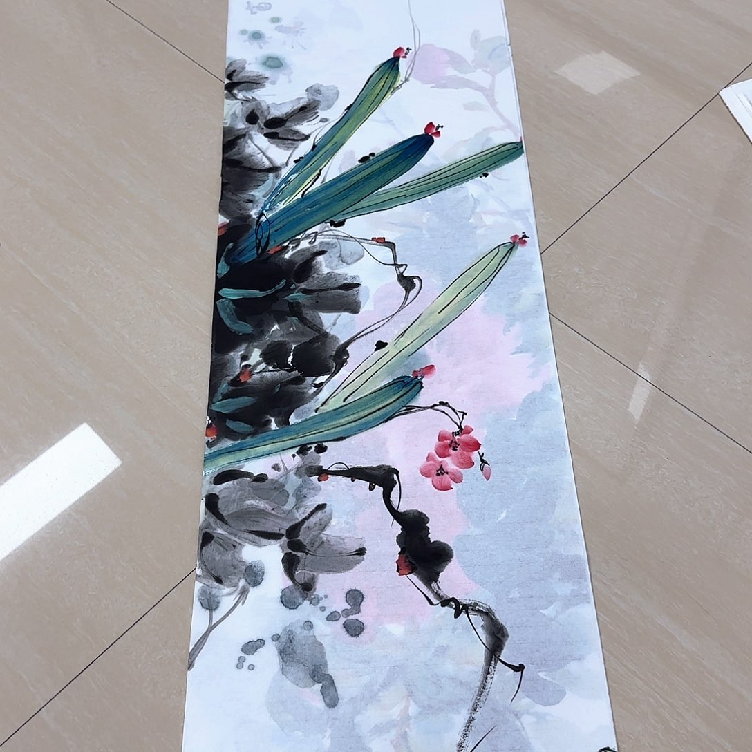 国画国画作品多次