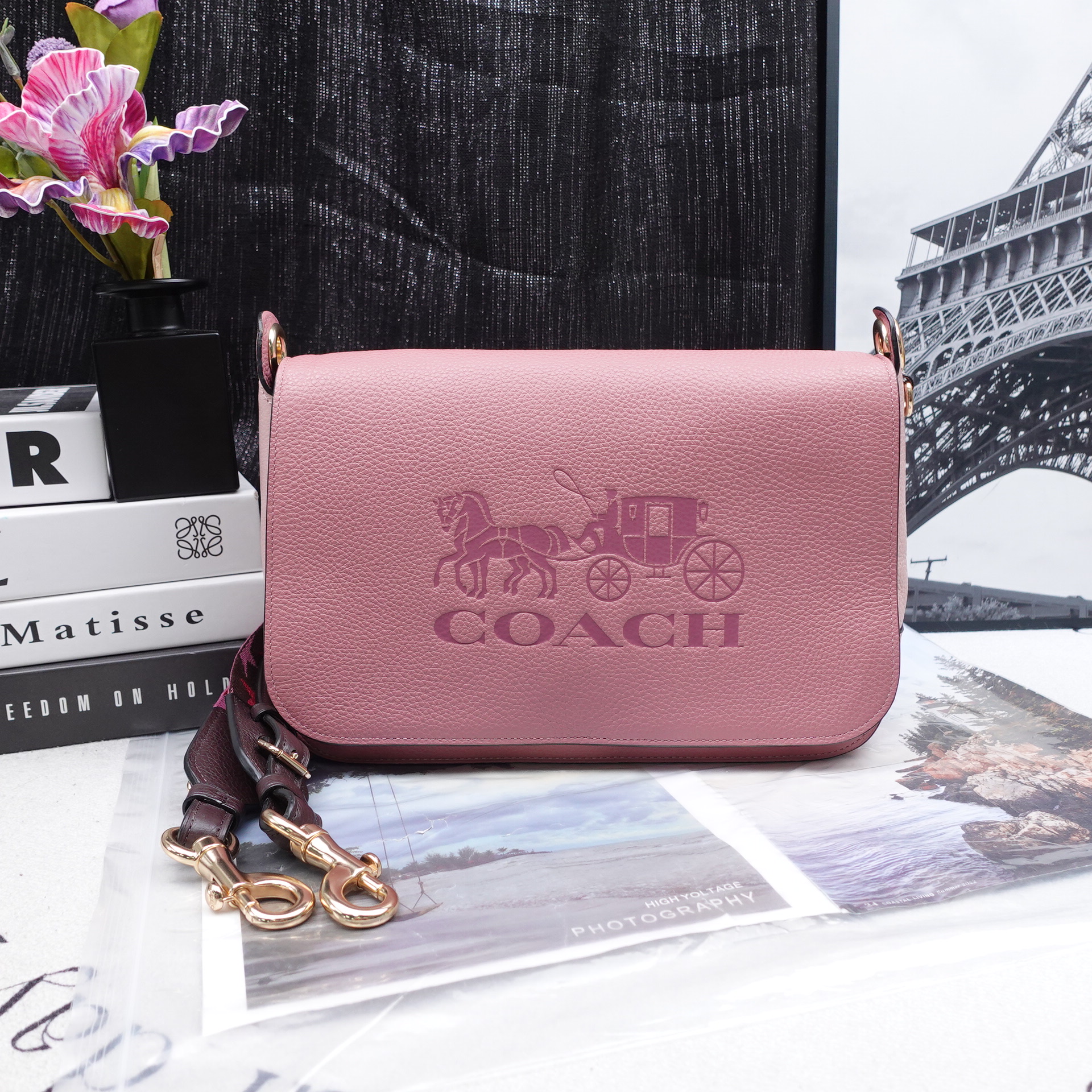 95新 COACH/蔻驰 单肩包/T10246033