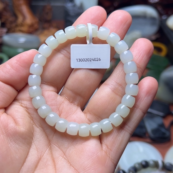 和田玉手链未镶嵌