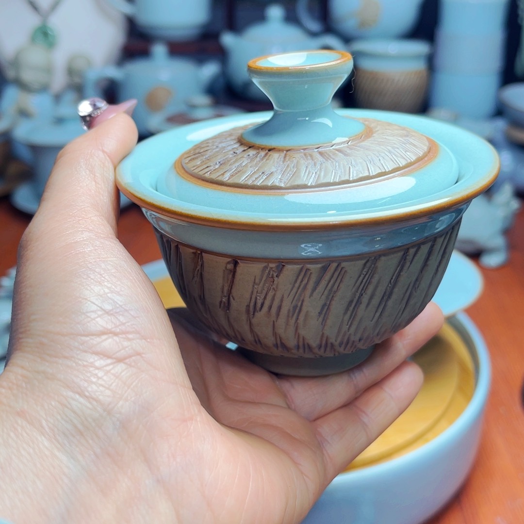 【闪购商品】汝州单壶单杯，天青