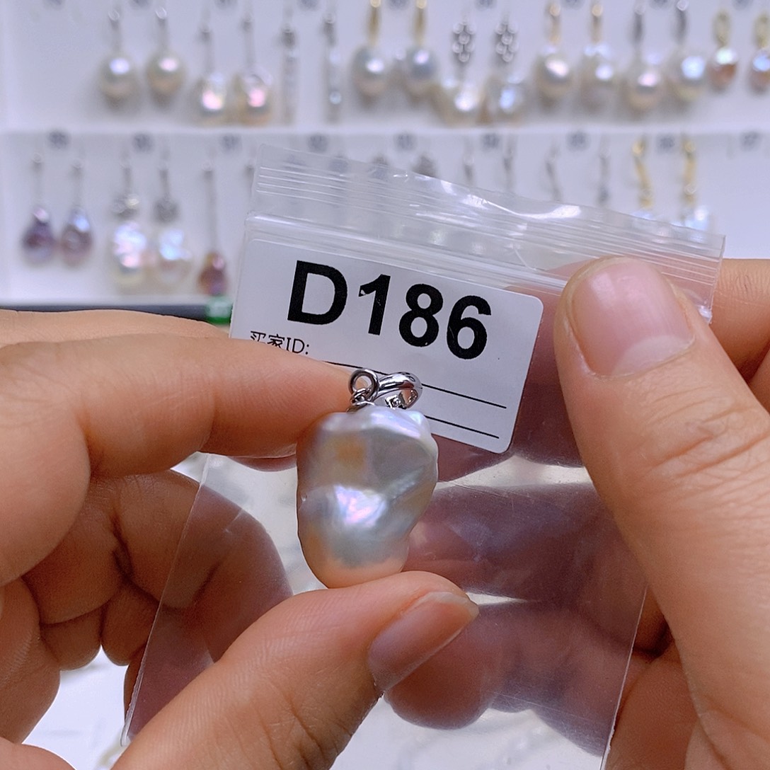 淡水珍珠颈饰银S925镶嵌