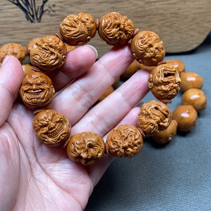 橄榄核手串/手链福利恶僧