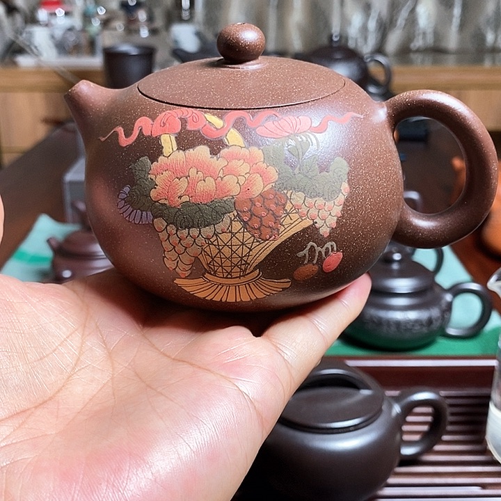 茶壶紫砂满天星西施240 cc左右