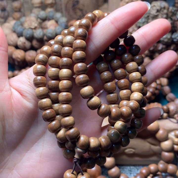 檀香木手串/手链梓*老山檀香7*8多药香