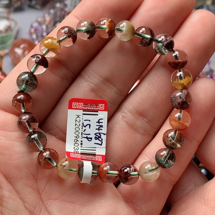 水晶手串未镶嵌天然