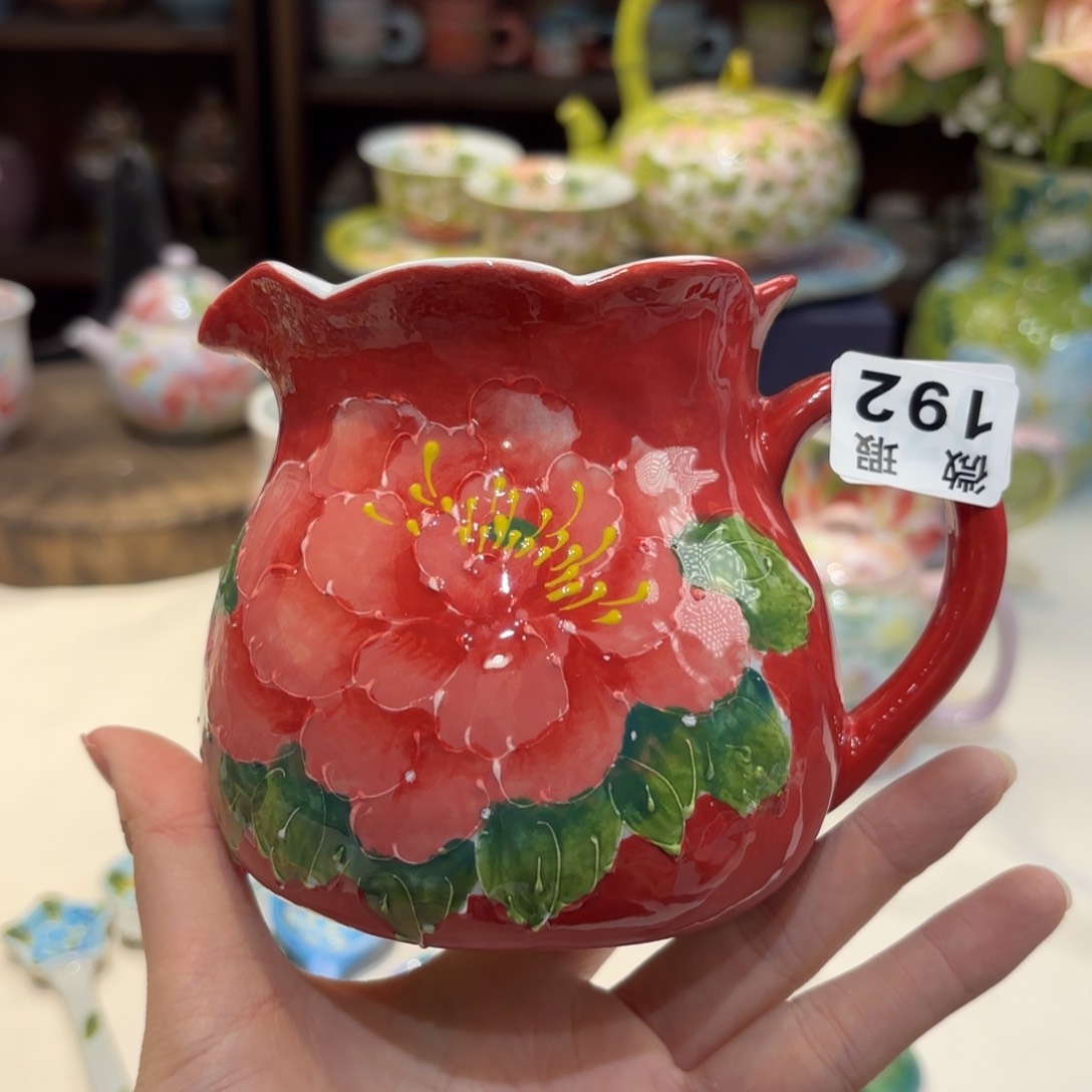 景德镇手绘高温釉下彩陶瓷茶具