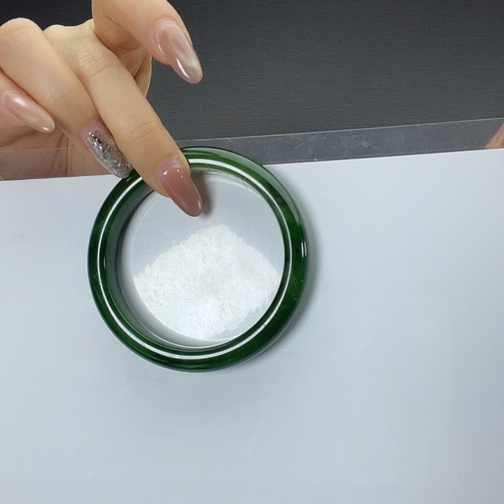 杏***儿和田玉未镶嵌手镯