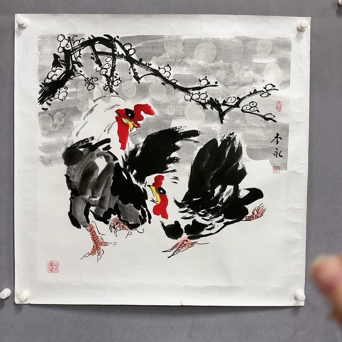 国画国画纯手绘作品请放心去藏