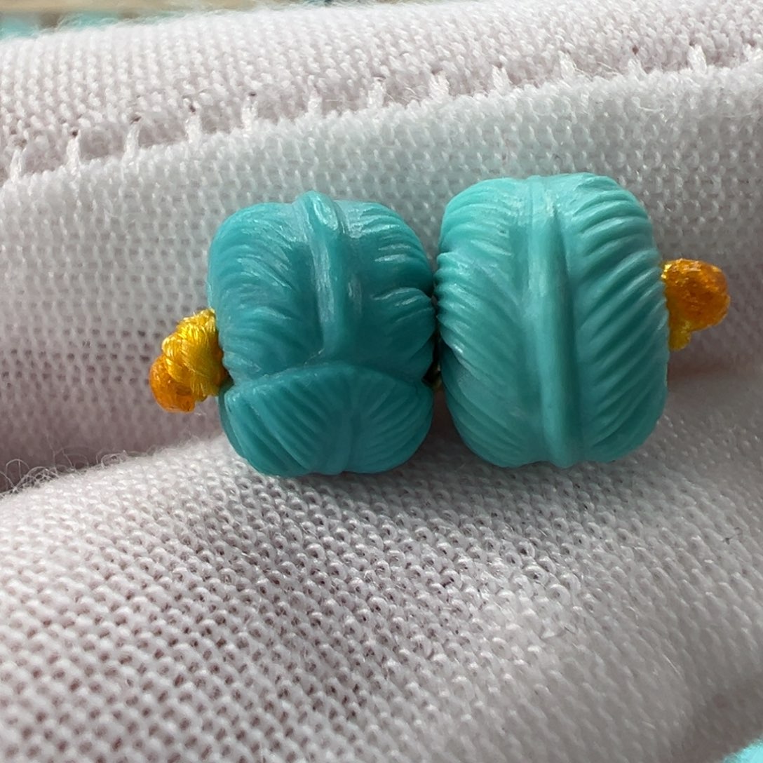 未镶嵌绿松石配饰8.6mm