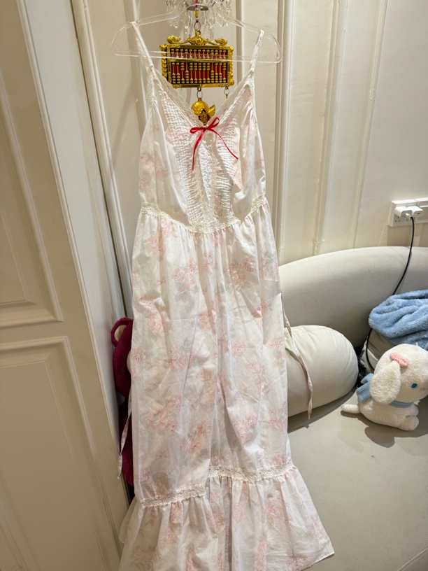 甜美小众孤品女装 no退no换蕾丝碎花