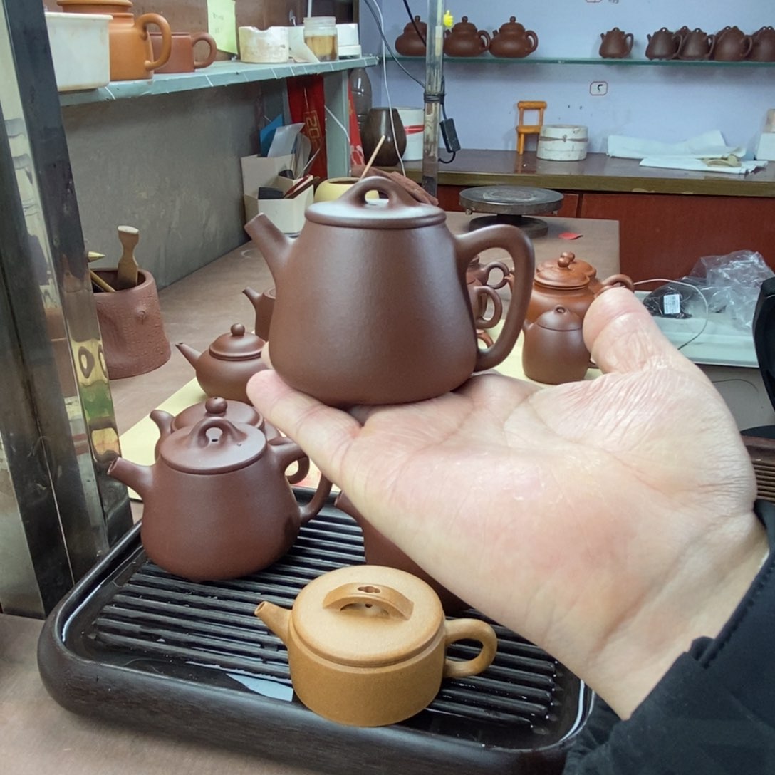 紫砂茶壶专**李紫砂壶高瓢