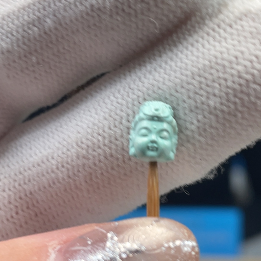 绿松石未镶嵌挂件
