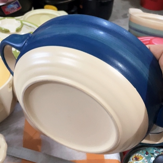 盘外贸单1个陶瓷砂锅 大牌尾单 微瑕