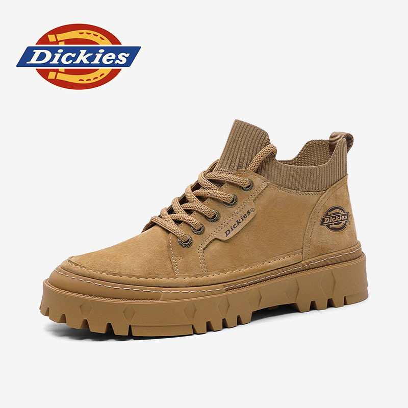 Dickies马丁靴男高帮鞋子工装鞋男士登山鞋靴子男靴中帮冬季男鞋
