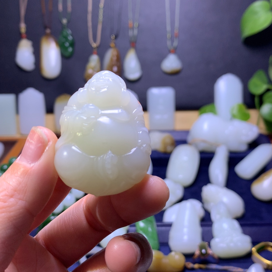 和田玉挂件未镶嵌