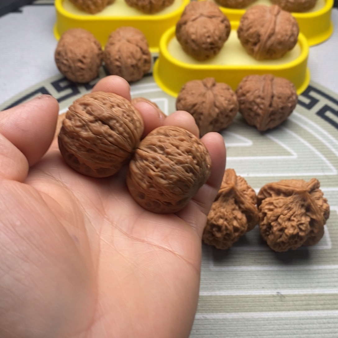慕***划吊坠文玩核桃铁锤小尺35
