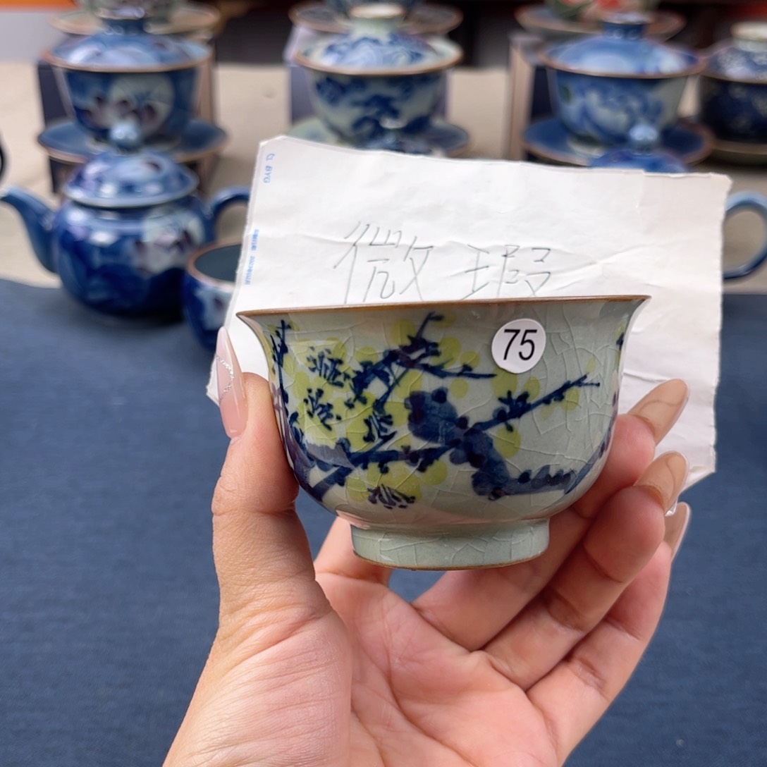 杯景德镇手工手绘茶具