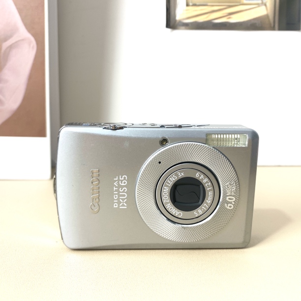 9新 Canon/佳能 ixus65银色 600万像素3倍变焦 人像光感冷白皮