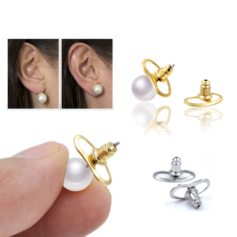 支撑耳堵 耳环提升辅助器 防滑防下垂耳塞 DIY耳饰配件 防拉扯