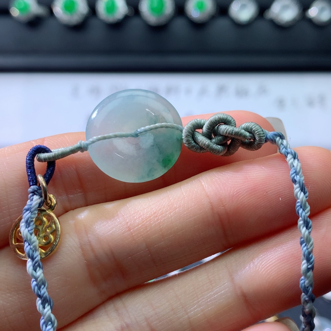 未镶嵌手链翡翠翡翠