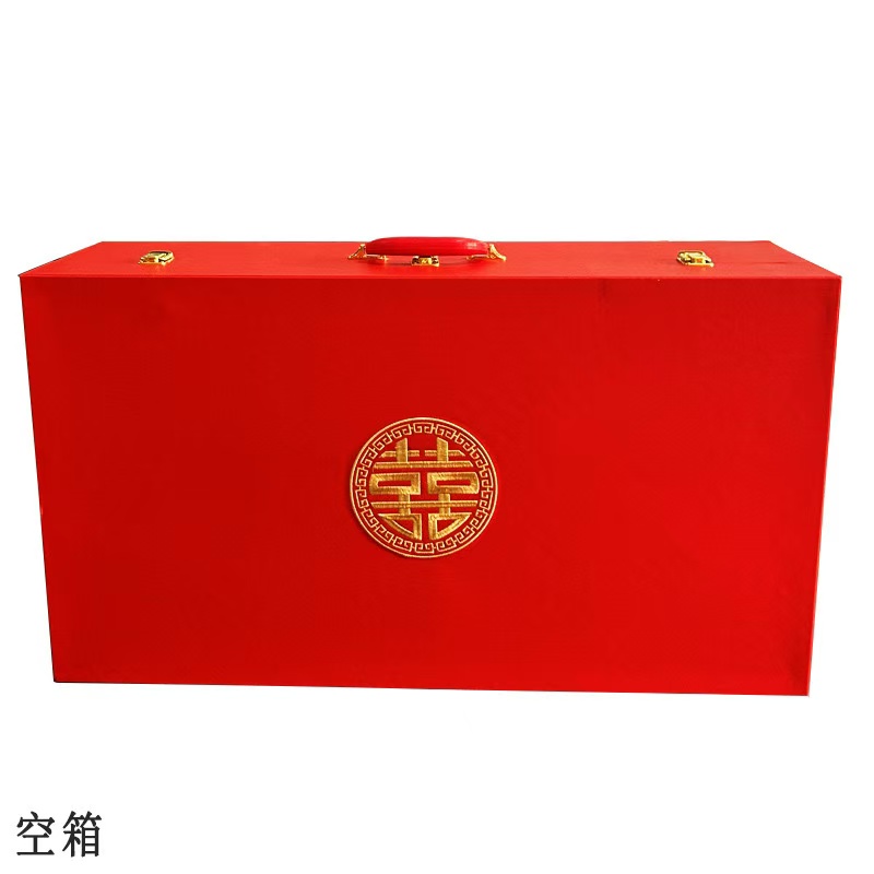 空礼箱 海绵结婚陪嫁礼箱一个