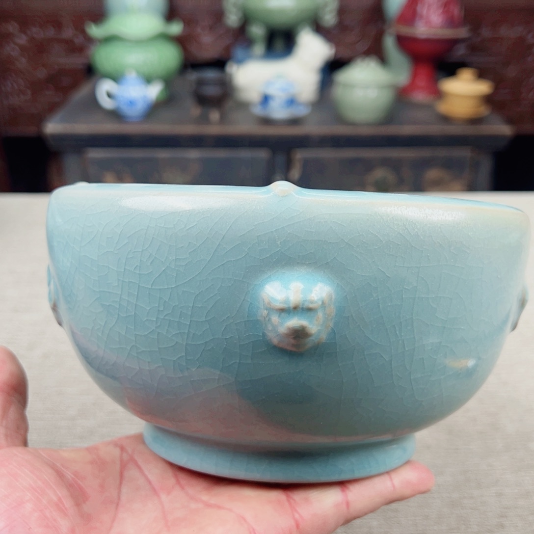 瓷片正能量陶瓷艺术品