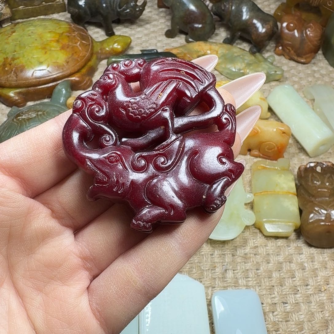 白玉菩提吊坠挂件