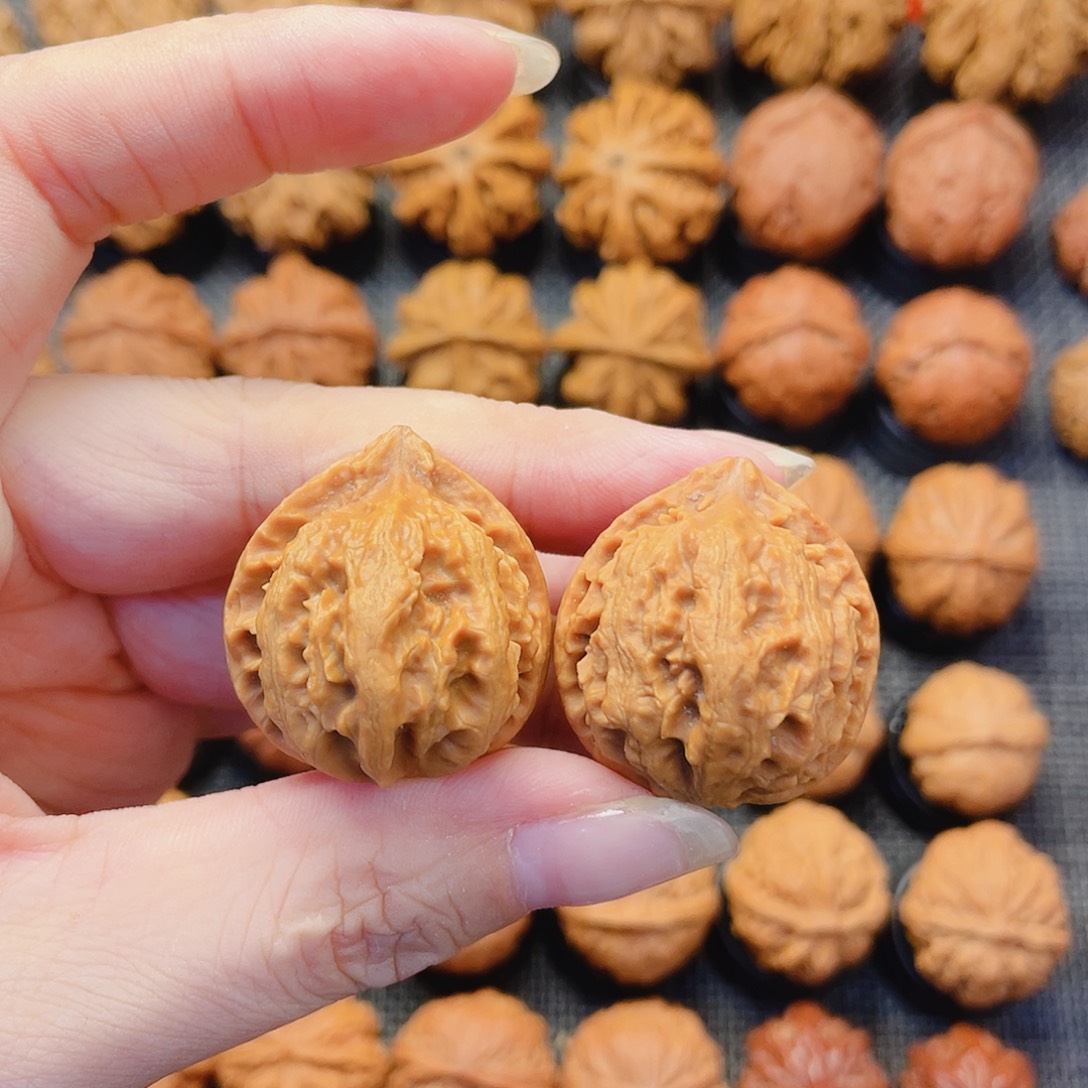 把件文玩核桃麒麟官帽