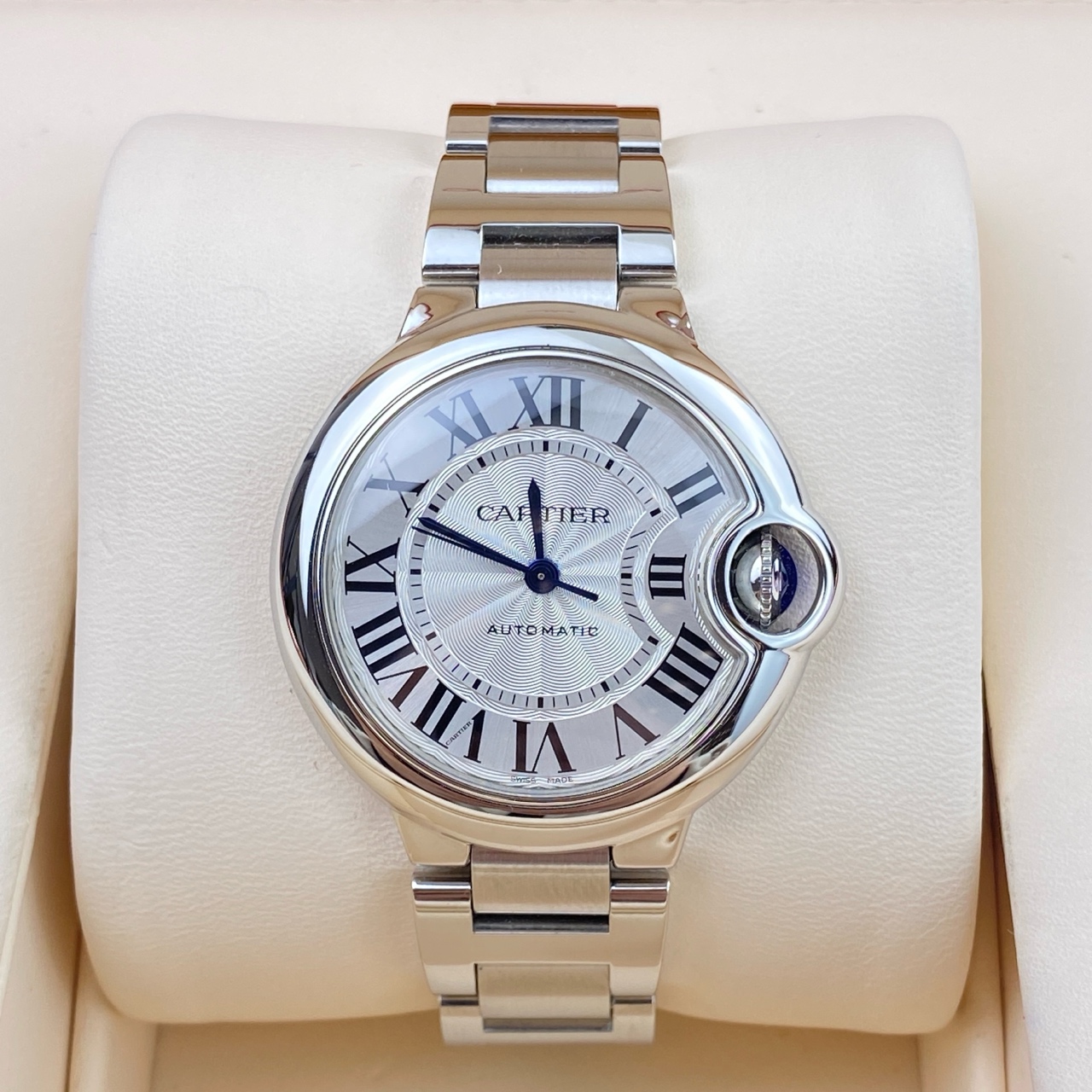 99新 Cartier/卡地亚 卡地亚 蓝气球 33毫米表径 单表 原价47500