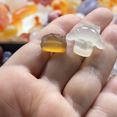 未镶嵌颈饰玛瑙/玉髓琰*