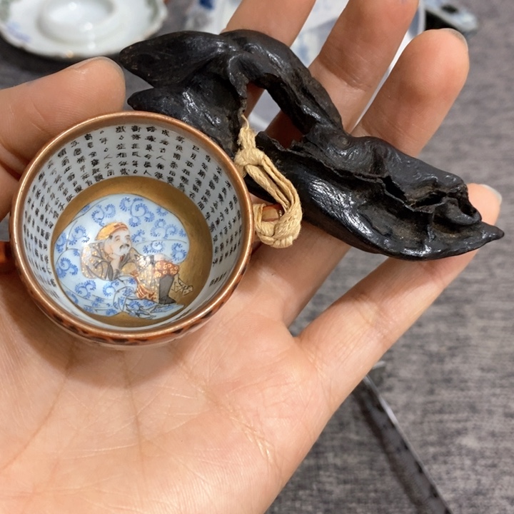 紫砂茶杯非常漂亮好看的碗