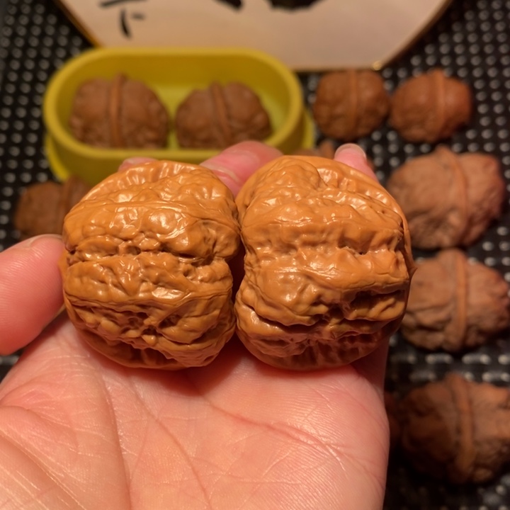 文玩核桃把件肌肉蛙