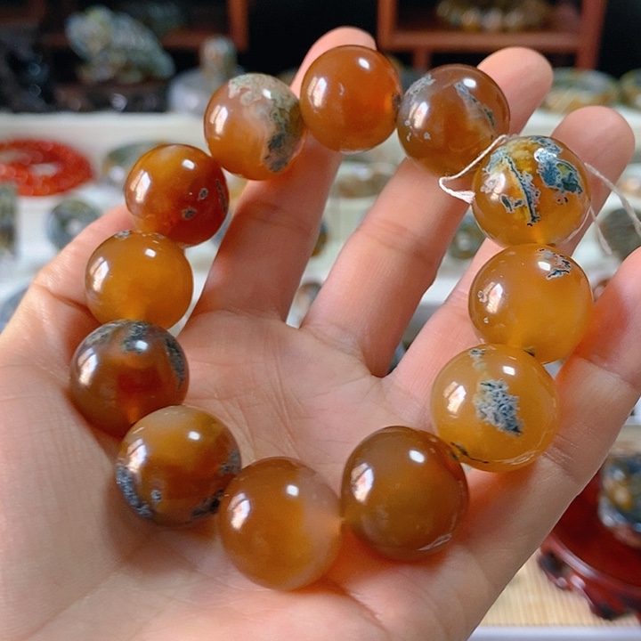 【闪购商品】玛瑙/玉髓未镶嵌手串