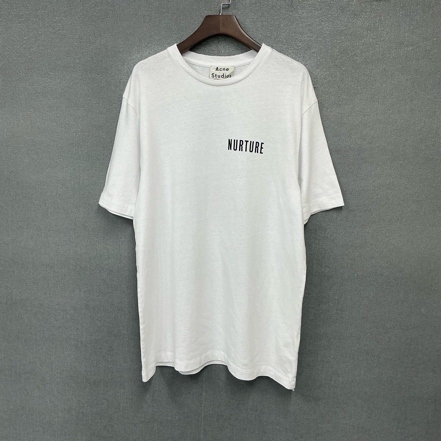 95新 Acne studio 背后印花短袖T恤 S码/1103