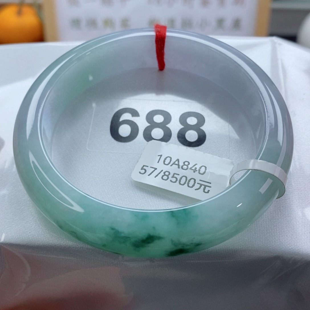 翡翠手镯未镶嵌天然A货翡翠手镯