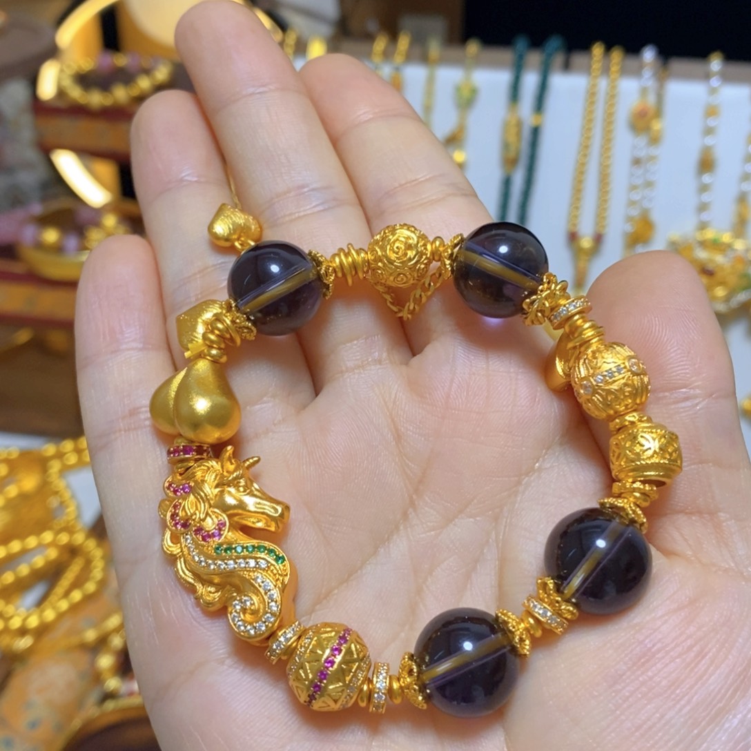 锆石合金新款马头手串