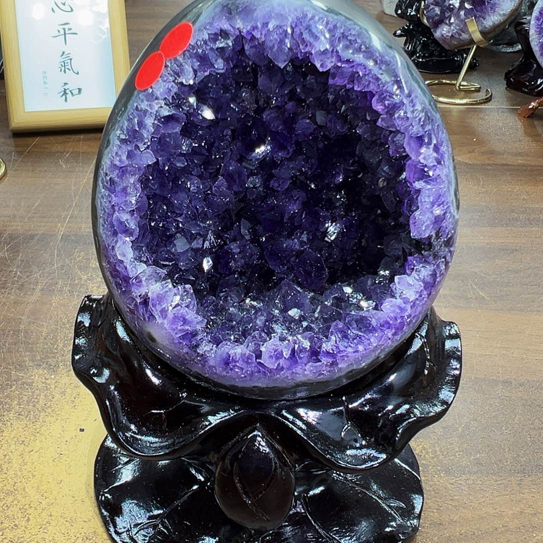 紫晶摆件未镶嵌晶体