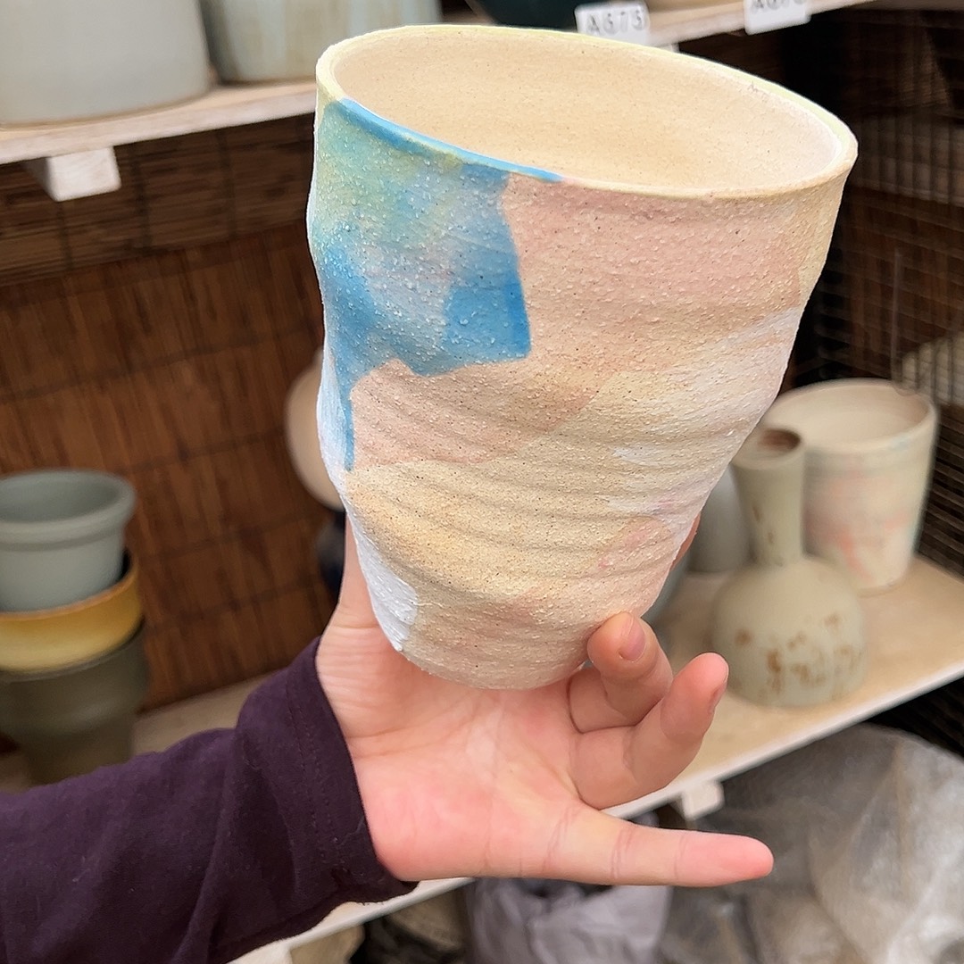 035景德镇陶瓷口12高16瑕疵