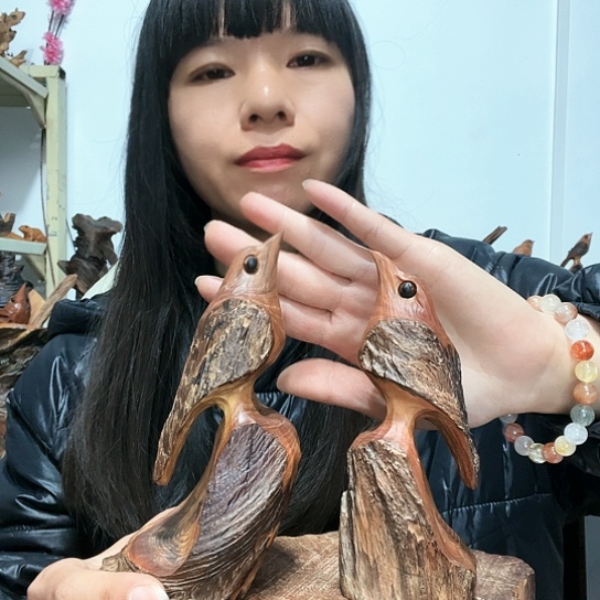 茶室摆件工艺品摆件用**念