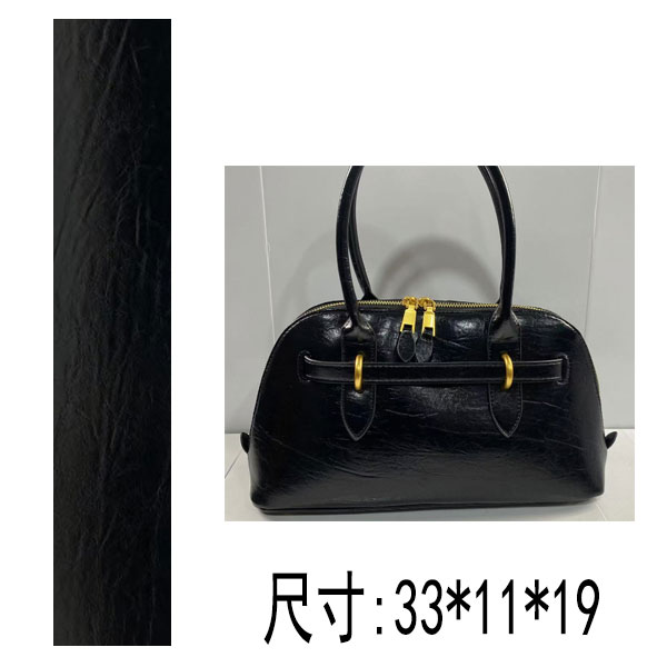 PG273 25新款黑色贝壳包中号手提斜挎包