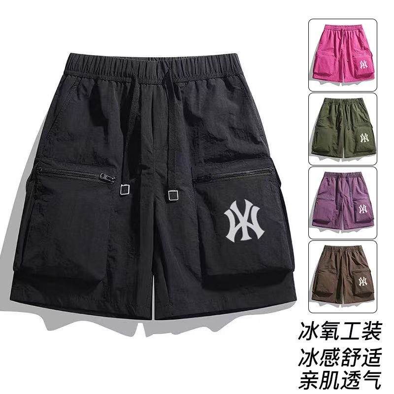 JJXZ【多巴胺网红爆款】男女同款美式多口袋工装裤夏季薄款运动裤