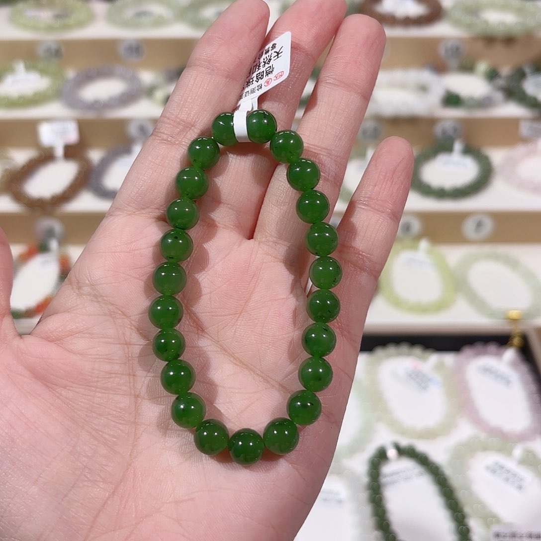 和田玉手链未镶嵌a