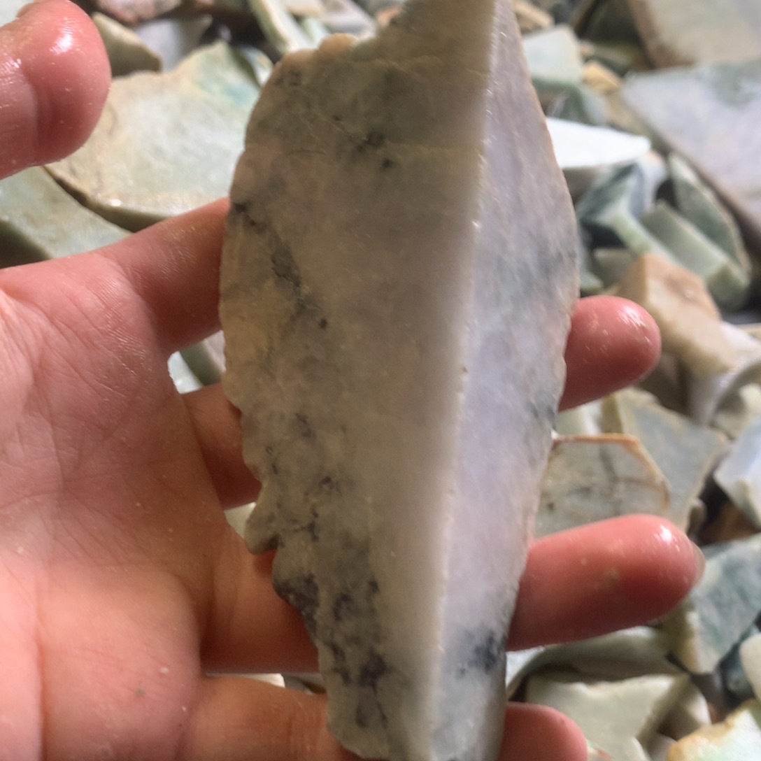 翡翠颈饰未镶嵌缅甸翡翠