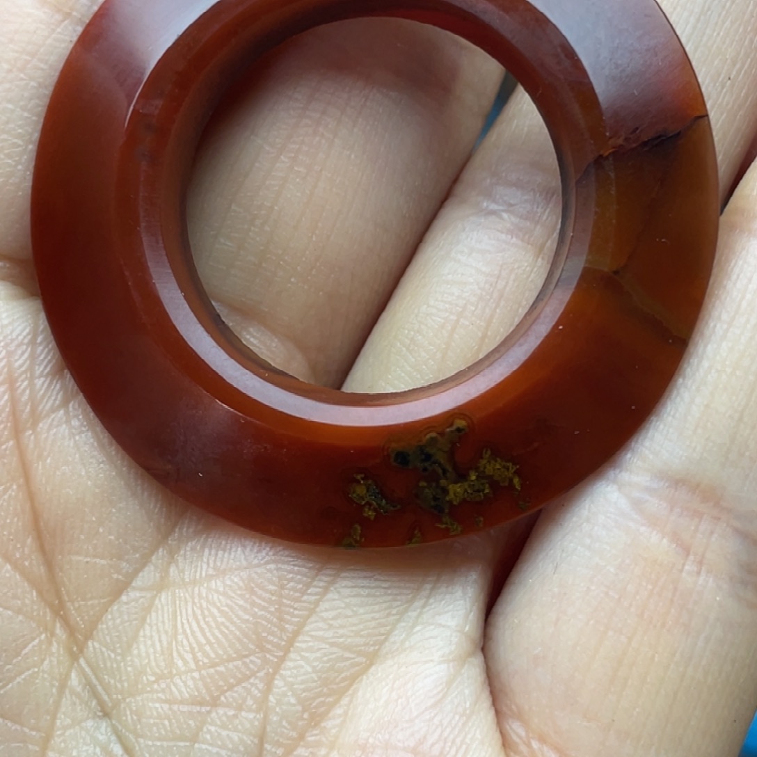 江***人玛瑙/玉髓未镶嵌颈饰